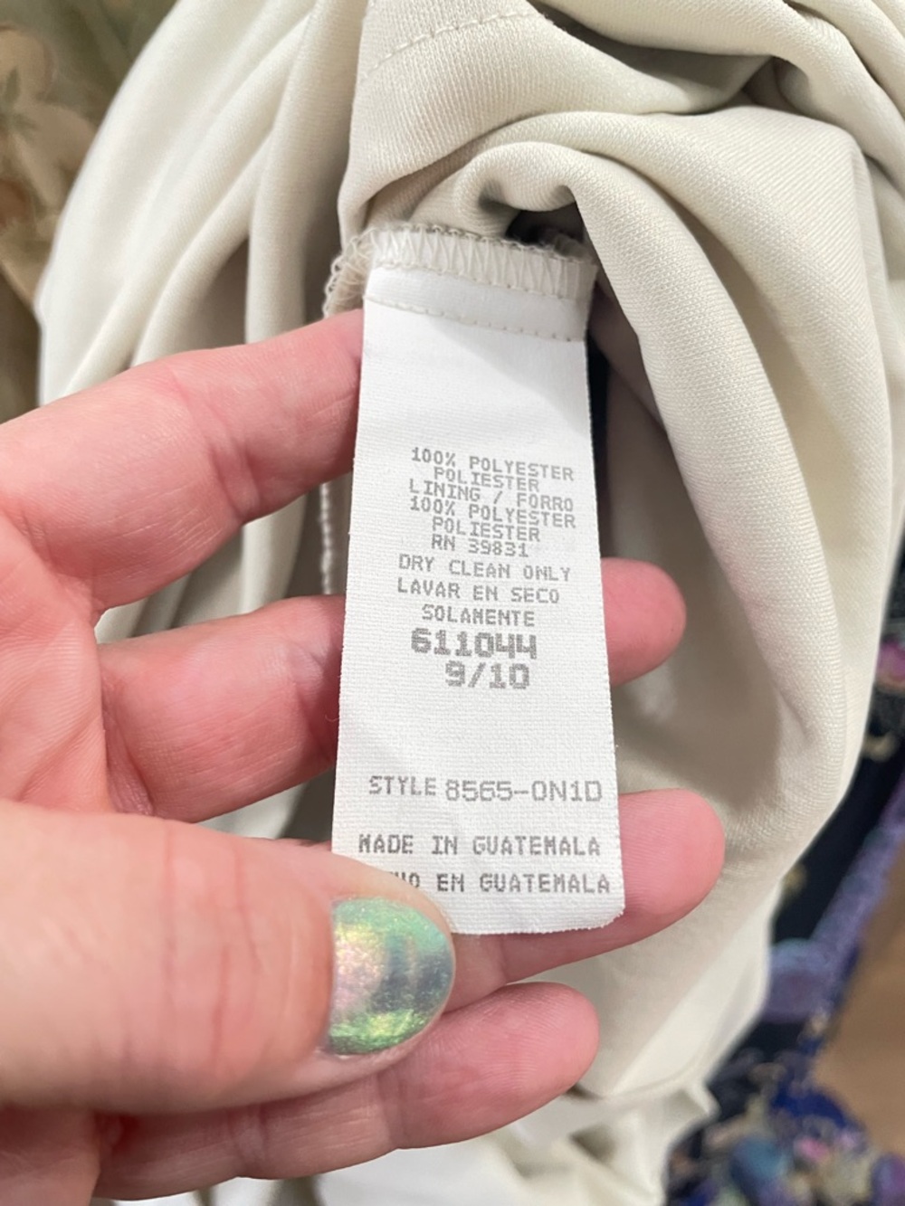 MY MICHELLE Sleeveless Y2K Maxi Dress Women's Size 9/10 - Picture 8 of 8